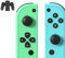 Controller per Switch, Controlli Wireless L/R per Switch/OLED/Lite - Abbinamento Rapido, Vibrazione Doppia con Supporto di Ricarica