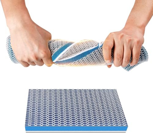 MOLZINY 8D Filterwatte Aquarium Filtermatte 30x20cm Aquarium Filtermaterial Filterschwämme Filtermatten Zuschneidbar für Hochwirksam Wasserreinigung für Fischteich und Aquariumfilter