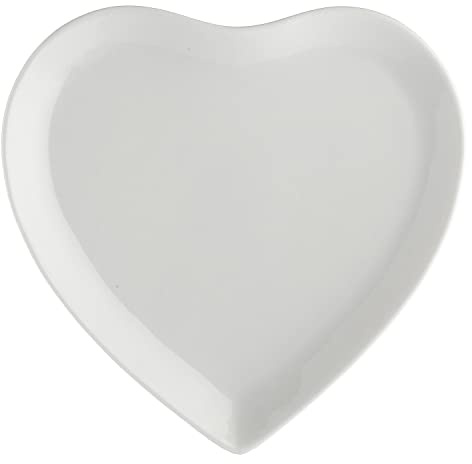 La Porcellana Bianca - Set 2 Piattini Dolce Cuore Cupido