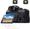 ULBTER Protezione Pellicola Sony Alpha A7R III A7R II A7 III A7 II A77 II A7S II A99 II A9 & Custodia Hotshoe, vetro temperato 0,3mm in durezza 9H protettiva [3 pezzi]