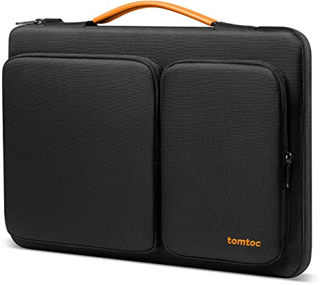 tomtoc 360° Laptop Tasche Hülle für Neu 16-Zoll MacBook Pro M4/M3/M2/M1 Pro/Max (2024-2019) A3403 A3186 A2991 A2780 A2485 A2141, Laptoptasche Laptophülle Passt ASUS Vivobook 15/16, Dell Inspiron 15
