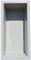 Wacredo GFK Rechteckbecken 200 x 100 x 60cm Kneippbecken Teichbecken Wasserspielbecken architektonisches Wasserbecken für Wasserspiel Glasfaser (Grau)