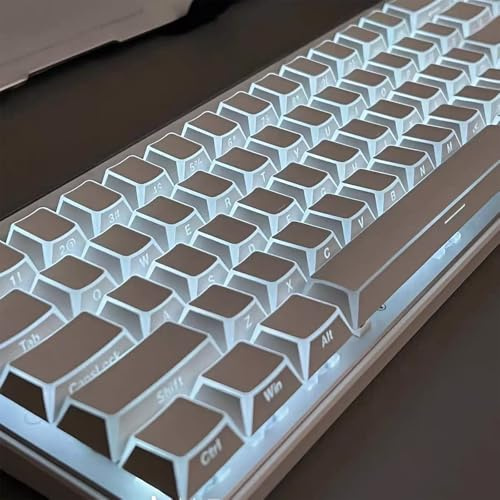 Sumgsn 137 Keys PBT Keycaps Shine Through Cherry Profile Keycaps Set for 61/64/87/104/108 Cherry MX Switches Mechanical Keyboard
