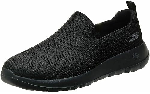 Skechers Men's Go Walk Max Slip On Trainers, Black, 8.5 UK