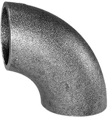 Schweißbogen 90 Grad kurz 42,4 mm 1 1/4 DN 32 schwarz