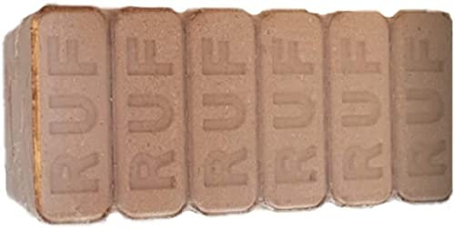 Woodsure Lot de 10 kg de Bûches en Chêne - Briquettes Respectueuses de l'Environnement pour Cheminées et Poêles - Longue Combustion - 100% Bois Dur - Approuvé