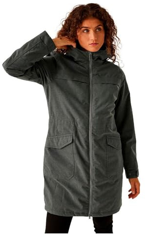 Regatta Women's Romine II Waterproof Parka Jacket with Isotex 10,000 fabric, perfect for Walking & Outdoors