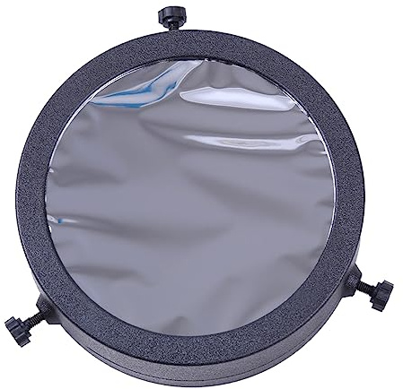 HVRFJXI Sturdy PET+Aluminum Coating Sun Filter Lens With ABS Border 60/70/80/90mm Interfaces