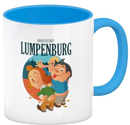 Ludwigsburg Lumpenburg Tasse Max und Moritz Witzige Tasse für Büro mit Spruch
