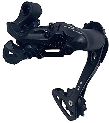 CNCLOL Dérailleur arrière pour vélo 10 vitesses, MTB/vélo 10 vitesses pour Shimano/sram