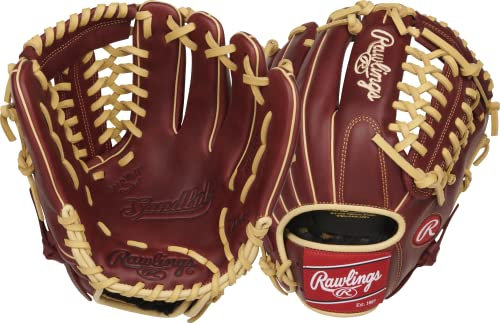 Rawlings Sandlot Baseball-Handschuh, Rechtshänder, 29,8 cm, modifiziertes Trap-Eze Web