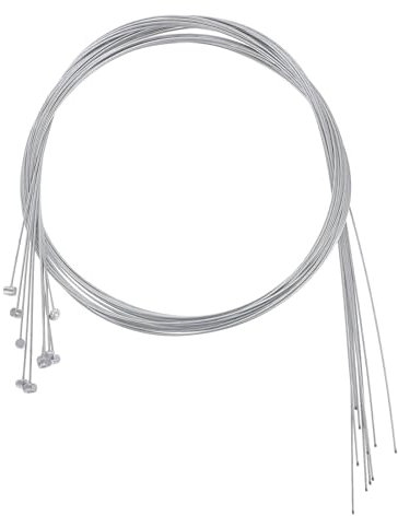 BESPORTBLE Fahrrad Bremszug Bowdenzug Bremszug Mountainbike Rennrad Bike Hintere Innenbremskabelkernkabel 10 Stück 1. 75M Fahrrad Schaltzug