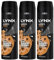 Lynx XL Body Spray 48-Hours High Definition Men's Fragrance Protect from Sweat and Odour with the Unique Scent Masculine Deodorant Spray for Men, 200ml (Leather & Cookies, Buy 3)
