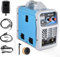 Helangel Poste à Souder, 200A 220V ARC/MIG/TIG Poste a Souder Machine, poste à souder numérique 3 en 1, IGBT Inverter Soudeuse d'inverseur Machine Soudeur Portable