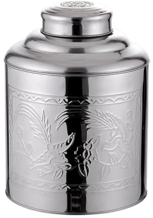 Healeved Contenitore Casuale in Tè Acciaio per e Inox Ermetica Chiusura Stile Barattolo Sigillato Lavabile Conservare in Modo Elegante Stili multipli per Cucina Sciroppo e Cereali