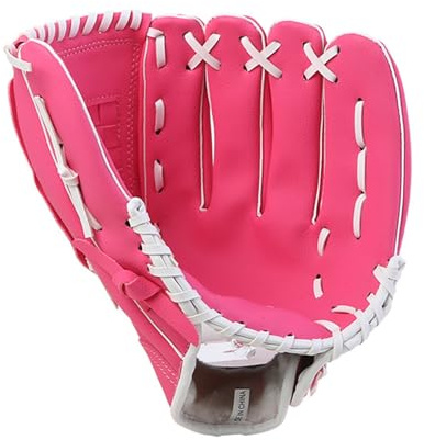 Annadue Basebollhandskar, Baseballhandske för Ungdomar, Baseballhandske för Utomhusbruk för Barn Vuxna, 10,5 11,5 12, Tumshandske för Vänsterhandsbasebollträning
