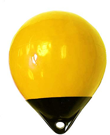 KUFA 12' Yellow/Black Mark Buoy Mooring Buoy A30Y