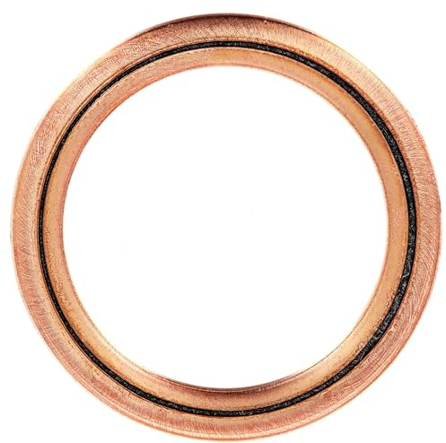 Restagraf - Joint de Vidange Cuivre Rond - Diam. 16 x 22 x 2 mm - Compatible avec un Grand Nombre de Véhicules et de Moteurs - Réf. 227372 - Blister de 4
