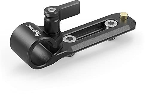 SMALLRIG 15mm Single Bar Clamp Rod Clamp with Integrated NATO Rail für Follow Focus, Monitor und Kamerazubehör - 3011