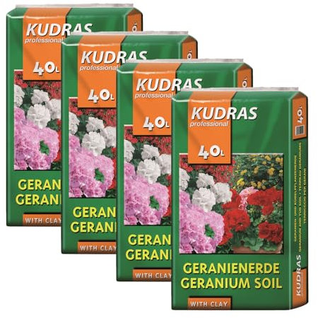 Kudras Balkon Geranien- und Kübelpflanzenerde 160L (2x80L)