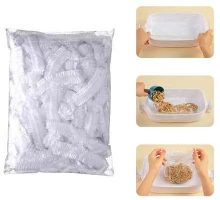 septillar Sacs à litière jetables pour Petits Animaux [50pcs, 36 * 24cm] Bac à litière en Film Plastique pour Lapin, Cochon d'Inde, Chinchilla, hérisson