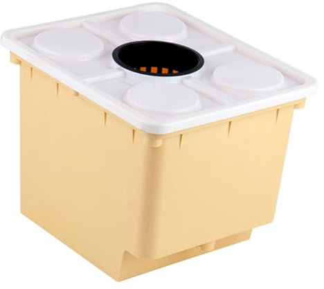 SUPVOX Secchio Idroponico per Coltivazione Fuori in Serra Materiale Pp Resistente Ad Acidi e Alte Temperature Contenitore Agricoltura Senza per Verdure e Frutta per Balcone e Giardino