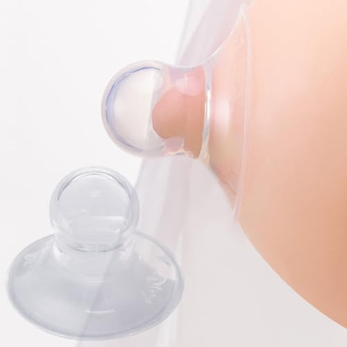 Nipple Suckers Sex Toys for Women Pleasure Transparent Silicone BDSM Female Couples Adult Sex Toys,Nipple Sucking Sexual Stimulation Device for Woman