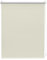 Lichtblick Thermorollo ohne Bohren, Klemmfix, Verdunklungsrollo, Hitzeschutz, Sichtschutz, Wandmontage, Deckenmontage, Rollo für Fenster und Türen Creme,B60 x H220 cm