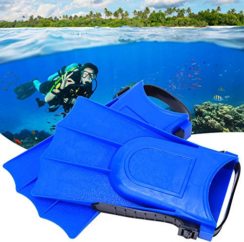 EIN Paar Leichte PVC-Kinderflossen Zum Tauchen, Schwimmen, Training, Schnorcheln, Kurze Flossen (25 bis 30 Meter)