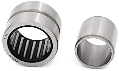 FQJYXWEWL Lot de 2 roulements à Aiguilles NA6905 avec Brides et Bague intérieure, Dimensions: 25 x 42 x 30mm