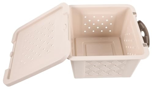 Abaodam Breathable Hamster Carrier Box Plastic Small Animal Travel Pet Carrier Cage Multi-functional Portable Hamster Carrying Box Suitable for Outdoor Use