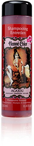 Henné Color Shampoo Mogano - Set di 3