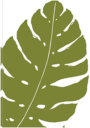 Fine Art Canvas Monstera Canvas Wall Decor by Artist Trish Sierer for Living Room, Bedroom, Bathroom, Kitchen, Office, Bar, Dining & Guest Room - Ready to Hang - 32 in x 43 in