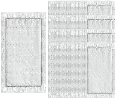 Hugsweet Tampone Assorbente per Carne,Carta da Cucina Dri Lock 100 Pezzi 50/80 Grammi - Forniture igieniche per Che mantengono l'imballaggio Pulito a Secco per i Sacchetti sottovuoto