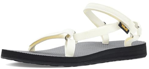Teva Original Universal Sandaler för damer, damsandaler, Vit/svart, 7