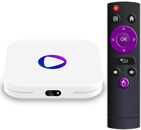 LEFFOT Android TV Box, M1 4K Ultra HD TV Box Android 13, 2GB RAM + 16GB ROM, Smart Box TV Android with 2.4G & 5G WiFi 6, BT 5.0, Rockchip RK3528 Quad Core Arm Cortex-A53