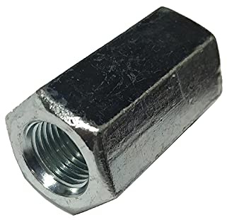 AMZ Clips And Fasteners (1) M12-1.25 Hex Coupling Nut, Steel Zinc. DIN 6334