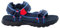 Jack Wolfskin Unisex Seven Seas 3 K Sandale, Blue/Red, 26 EU