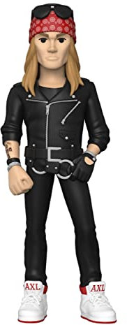 Funko Vinyl Gold 5: Guns N Roses-Axl Rose - 1/6 Odds for Rare Chase Variant - Collectable Vinyl Action Figure - Birthday Gift Idea - Official Merchandise - Ideal Toy for Music Fans and Display