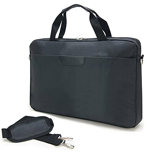 Waytex Sacoche Ordinateur 15 pouces Porte Documents avec 2 Poignées et Bandoulière