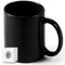 ShyaWorld 1 Tazze nere in ceramica 370 ml presentate in scatola singola. Adatti al microonde e alla lavastoviglie. (nero, 1)