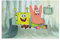 LETOOUY Spongebob And Patrick Poster Dekorative Malerei Leinwand Wandkunst Wohnzimmer Poster Schlafzimmer Malerei,Wandkunst Bilddruck Moderne Familienzimmer Dekor 12x18inch(30x45cm)