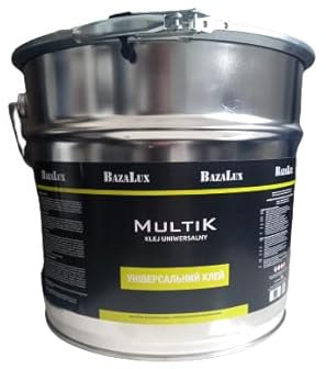 colla per sughero per l'incollaggio di pavimenti e pareti in sughero sotto forma di pannelli, fogli o rulli. 4 kg/11 kg (4 kg)