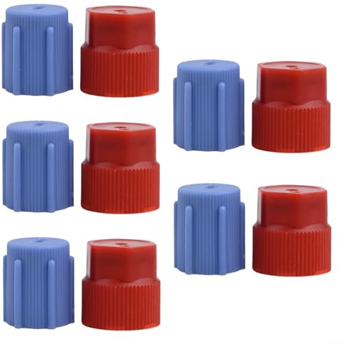 Maintenez votre véhicule 10 ports de charge AC R134a pour protéger contre la saleté et les débris