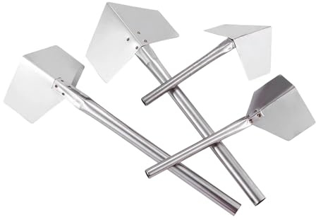 KESOTO 4 Pezzi Spatola per Angoli Cartongesso Cazzuola per Finitura Attrezzo per Stuccatura E Raschietto in Acciaio Inossidabile Adatto per Professionisti E