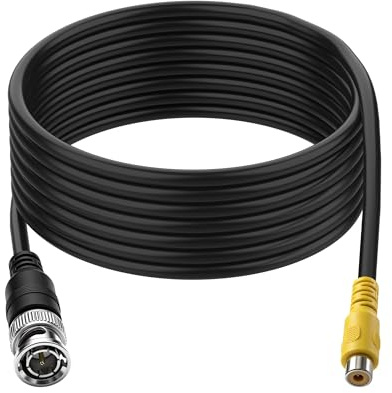 MEIRIYFA BNC hane till RCA-honadapterkabel (1,8 m)
