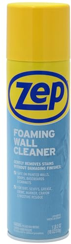 Zep ZUFWC18 Foaming Wall Cleaner, 18 oz, Clear
