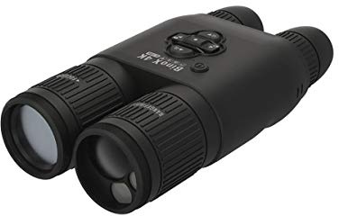 ATN Binox 4K 4-16X Smart Ultra HD Day/Night Hunting Binoculars w/Built-in Laser Rangefinder, Video Record, Wi-Fi, E-Compass, 16hrs+ Battery Power