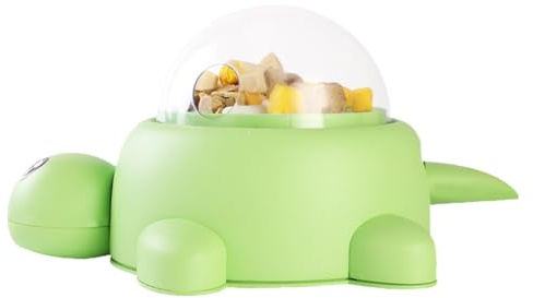 Generisch Distributeur de friandises pour animaux de compagnie | Distributeur de friandises en forme de tortue – Pour ralentir l'alimentation, favorise le mental et l'entraînement réduit les