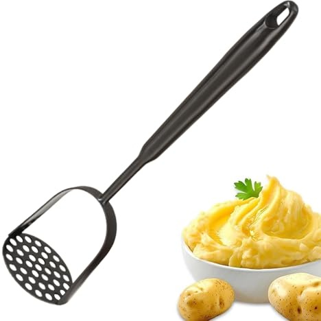 Potatismosare | Kökspress-verktyg för mat | Multifunktionell salladsstamper, för nötkött kycklingkött avokado potatis kött måltider hemma